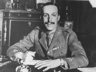 Portrait of King Alfonso XIII of Spain working at his desk, April 14th 1931. (Photo by Keystone/Hulton Archive/Getty Images)